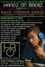 BACK CORNER RADIO [EPISODE #40] DEC 13. 2012