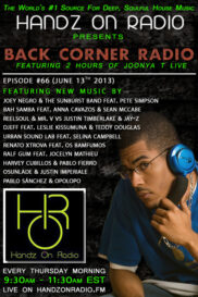 BACK CORNER RADIO [Episode #66] JUNE 13. 2013
