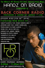 BACK CORNER RADIO [EPISODE #102] FEB 20. 2014