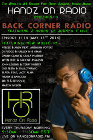 BACK CORNER RADIO [EPISODE #114] MAY 15. 2014