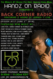 BACK CORNER RADIO [EPISODE #117] JUNE 5. 2014