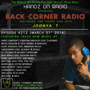 BACK CORNER RADIO [EPISODE #212] MARCH 31. 2016