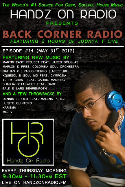 BACK CORNER RADIO [EPISODE #14] #ThrowBackThursday [MAY 31. 2012]