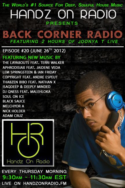 BACK CORNER RADIO [EPISODE #20] JULY 26. 2012