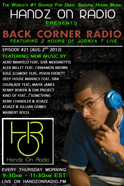 BACK CORNER RADIO  [EPISODE #21] AUG 2. 2012