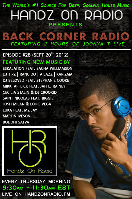 BACK CORNER RADIO [EPISODE #28] SEPT 20. 2012