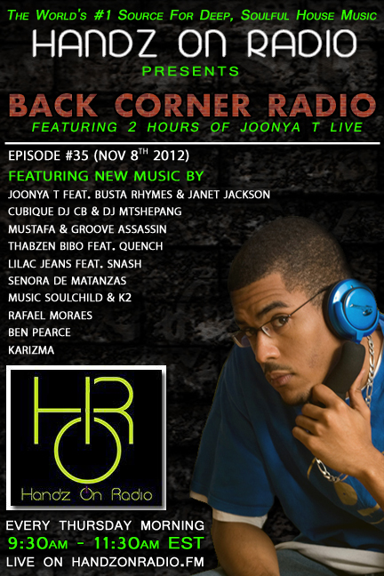 BACK CORNER RADIO [EPISODE #35] NOV 8. 2012