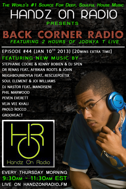 BACK CORNER RADIO [EPISODE #44] JAN 10. 2013