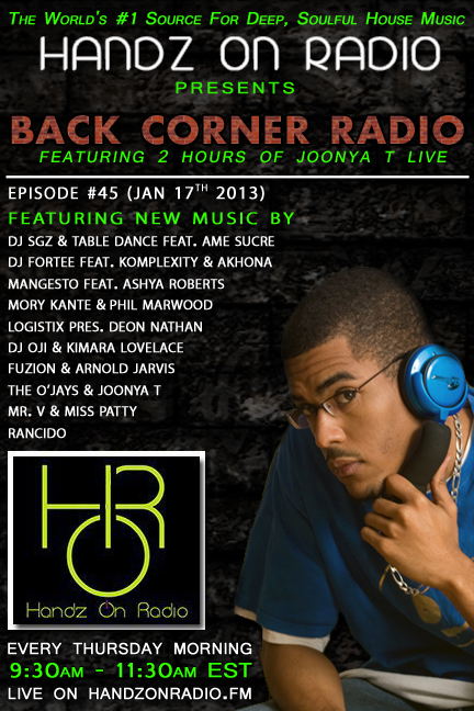 BACK CORNER RADIO [EPISODE #45] JAN 17. 2013