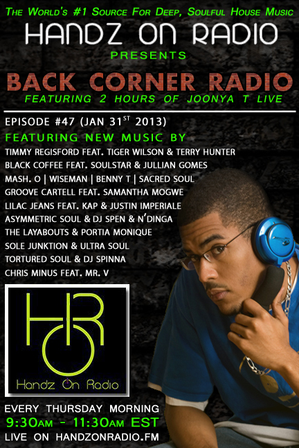 BACK CORNER RADIO [EPISODE #47] JAN 31. 2013