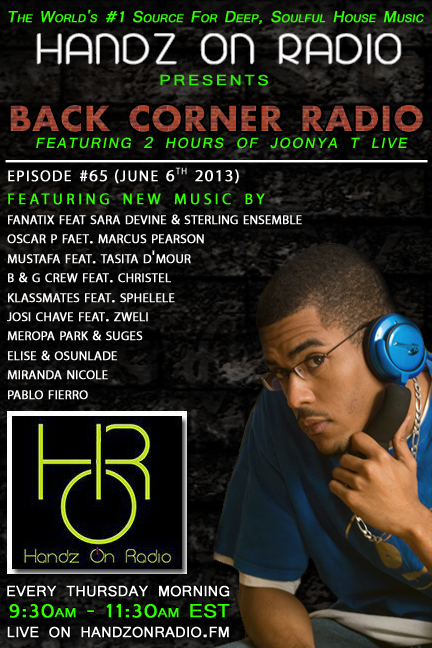 BACK CORNER RADIO [EPISODE #65] JUNE 6. 2013