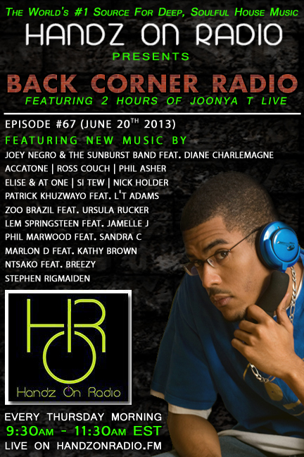 BACK CORNER RADIO [EPISODE #67] JUNE 20. 2013