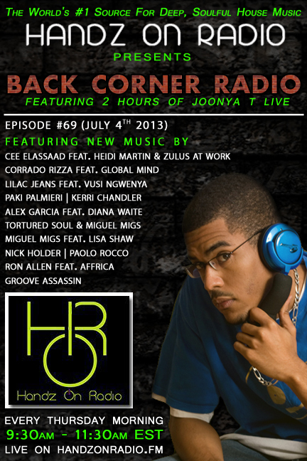 BACK CORNER RADIO [EPISODE #69] JULY 4. 2013