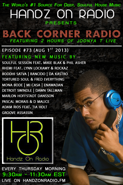 BACK CORNER RADIO [EPISODE #73] [AUG 1. 2013]