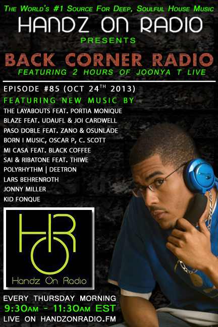 BACK CORNER RADIO [EPISODE #85] OCT 24. 2013