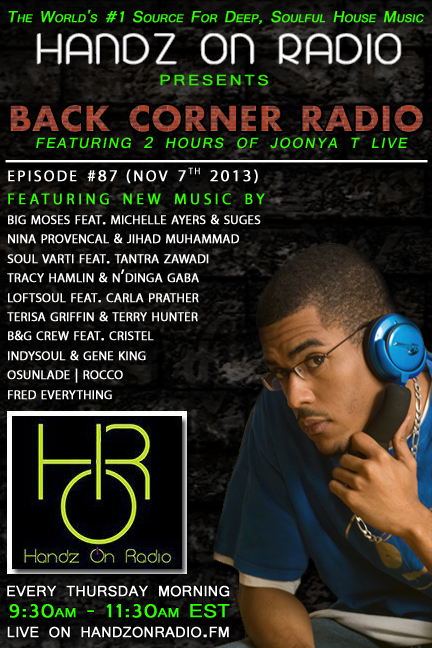 BACK CORNER RADIO [EPISODE #87] NOV 7. 2013