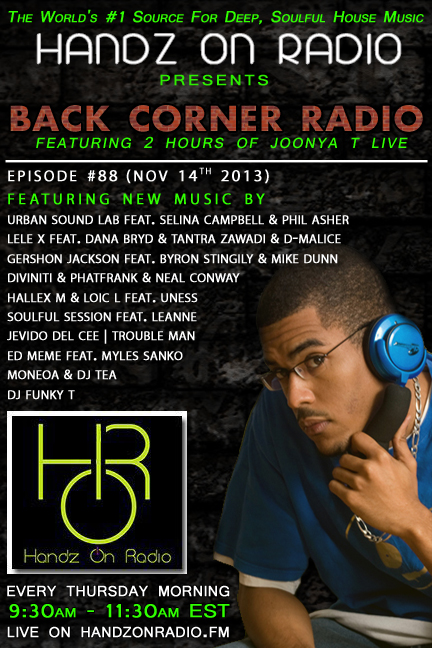 BACK CORNER RADIO [EPISODE #88] NOV 14. 2013