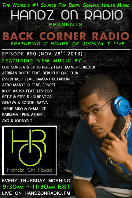 BACK CORNER RADIO [EPISODE #90] NOV 28. 2013