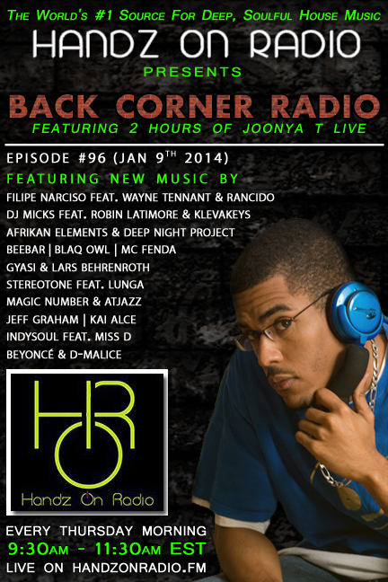 BACK CORNER RADIO [EPISODE #96] JAN 9. 2014