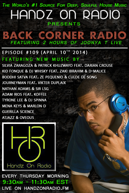 BACK CORNER RADIO [EPISODE #109] APRIL 10. 2014
