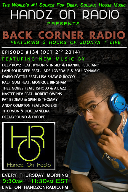 BACK CORNER RADIO [EPISODE #134] OCT 2. 2014