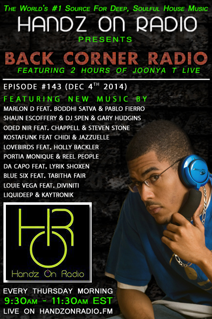 BACK CORNER RADIO [EPISODE #143] DEC 4. 2014