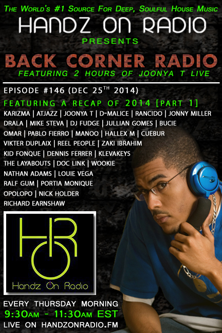 BACK CORNER RADIO [EPISODE #146] DEC 25. 2014 (2014 RECAP PART 1)