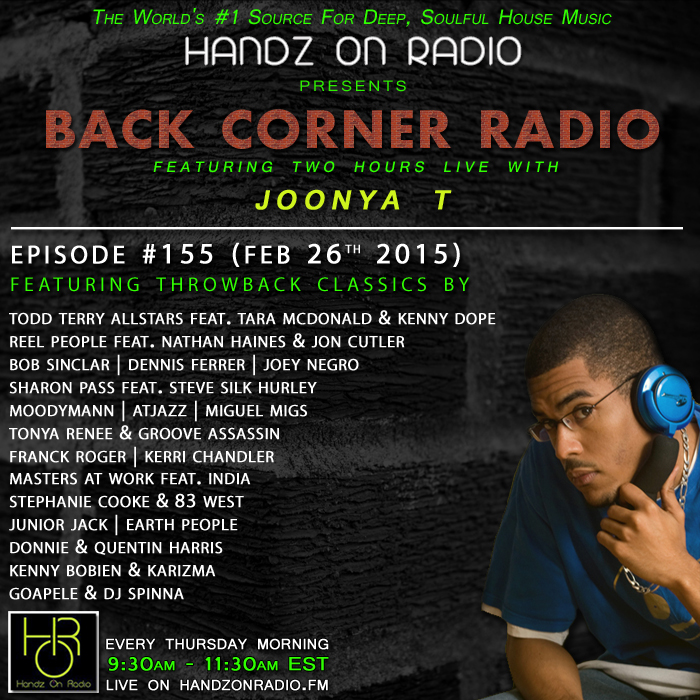 BACK CORNER RADIO [EPISODE #155] #ThrowBackThursday [FEB 26. 2015]