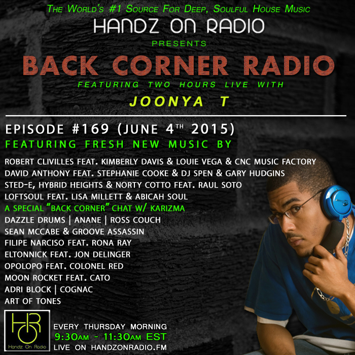 BACK CORNER RADIO [EPISODE #169] w/KARIZMA [JUNE 4. 2015]