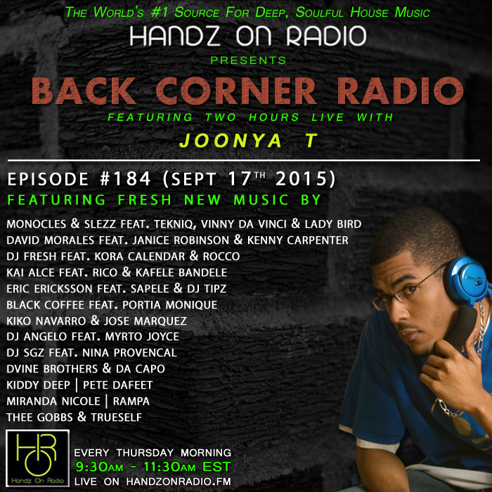 BACK CORNER RADIO [EPISODE #184] SEPT 17. 2015