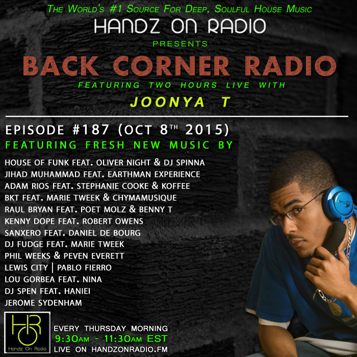 BACK CORNER RADIO [EPISODE #187] OCT 8. 2015