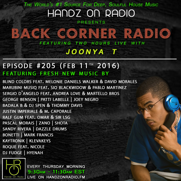 BACK CORNER RADIO [EPISODE #205] FEB 11. 2016