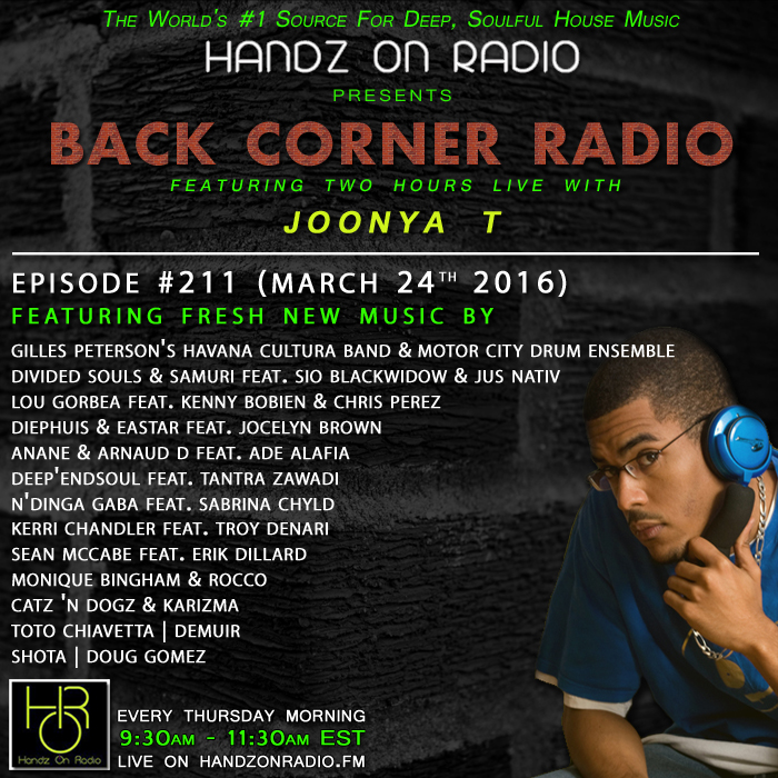 BACK CORNER RADIO [EPISODE #211] MARCH 24. 2016