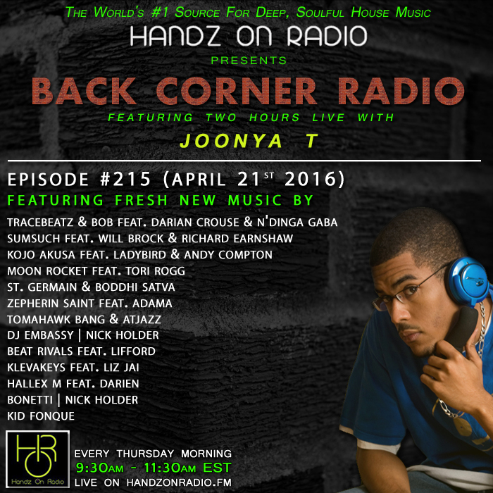 BACK CORNER RADIO [EPISODE #215] APRIL 21. 2016