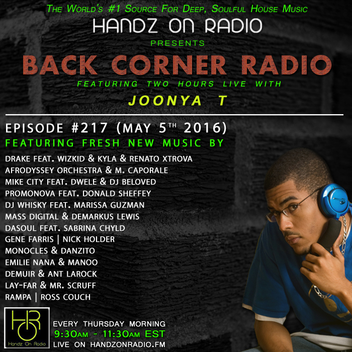 BACK CORNER RADIO [EPISODE #217] MAY 5. 2016