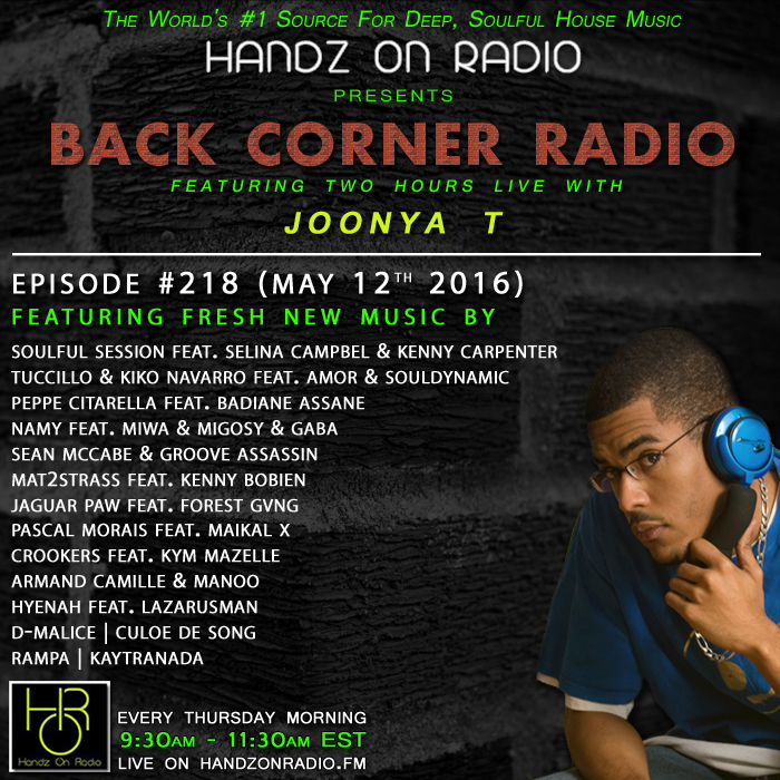 BACK CORNER RADIO [EPISODE #218] MAY 12. 2016