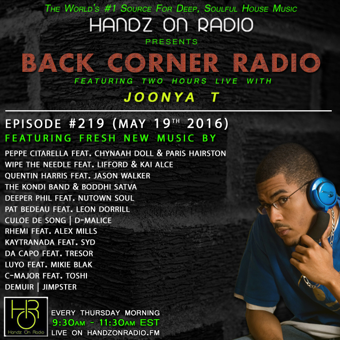 BACK CORNER RADIO [EPISODE #219] MAY 19. 2016