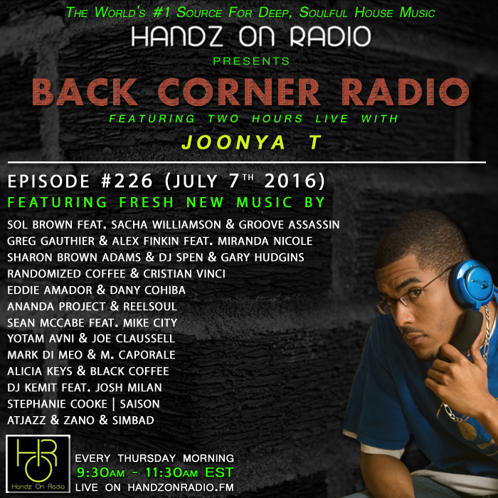 BACK CORNER RADIO [EPISODE #226] JULY 7. 2016