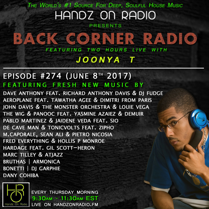 BACK CORNER RADIO [EPISODE #274] JUNE 8. 2017